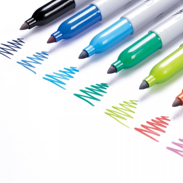 Fiberpennset Sharpie Twintip - Permanent marker - Assorted colours - 8 st Fiberpennset Sharpie Twintip - Permanent marker - Assorted colours - 8 st