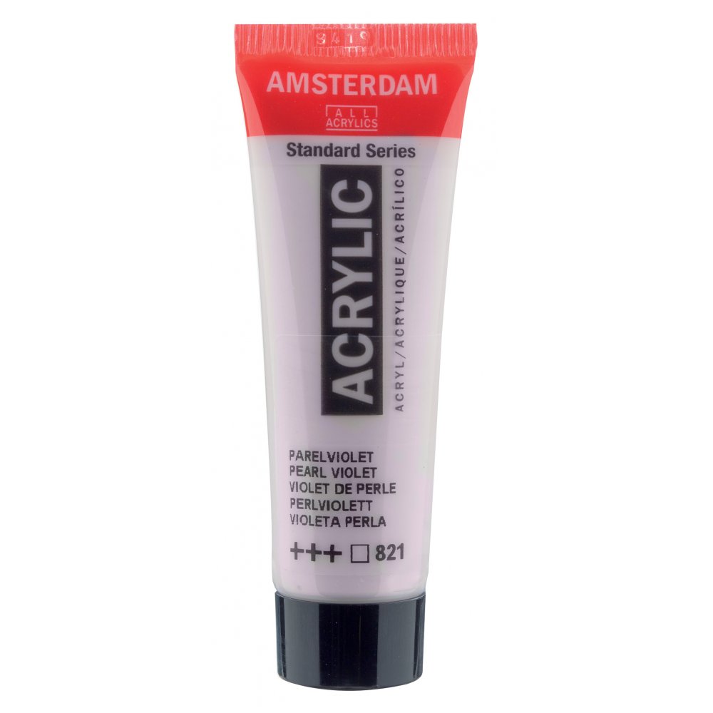 Akrylmaling Amsterdam 20 ml - Pearl Violet - Akrylfarver, Kunstnerfarver