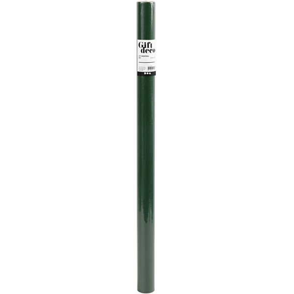 Presentpapper - grön - 5 m Presentpapper - grön - 5 m