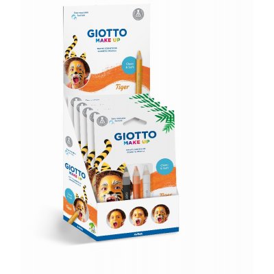 Sminkepenn Giotto 3-pakning - Tiger