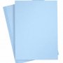 F�rgat papper A3 - ljusbl� - 100-pack