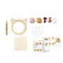 Punch needle-kit med djurhuvudram 15 cm