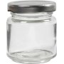 Syltburkar - transparent - 100 ml - 12 st