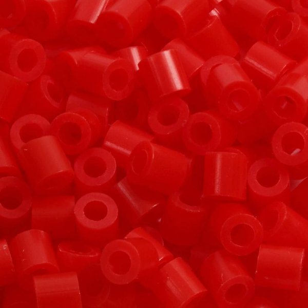 Rörpärlor NABBI 5x5 mm Ljusröd 6000 st Rörpärlor NABBI 5x5 mm Ljusröd 6000 st
