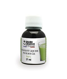 Färgvätska för ljus 27 ml - grön Färgvätska för ljus 27 ml - grön