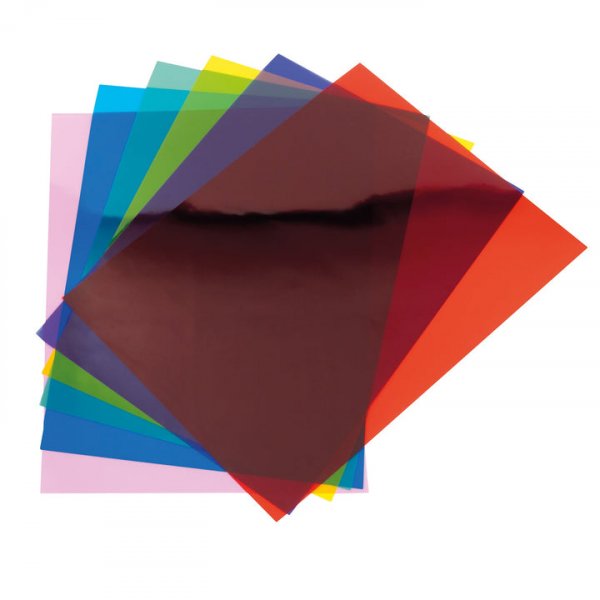 Transparenta l�sfilter A4 PET - 6 st