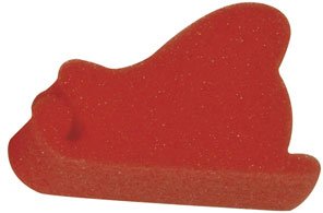 Skumgummisvampar julmotiv 6-pack 5 x 5 cm