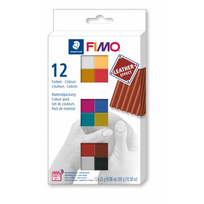 Modellering Fimo Skinn 25g 12 farger - Fargesett 2