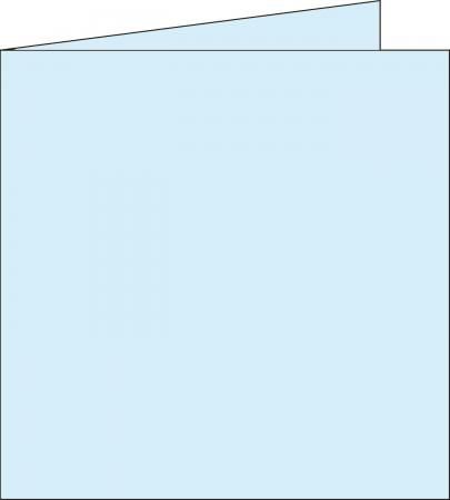 Pollen Dubbelkort 160x160- 25-pack - Ljus bl
