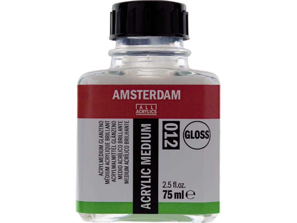 Amsterdam Akryl medium glans - 75 ml - Akrylmedier, Malermedium, Fernis og kunstner medier til kunstmaling