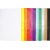 Blankt papir - blandede farver - 11 x 25 ark