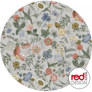 Vaxduk rund - Hilda linne/terra