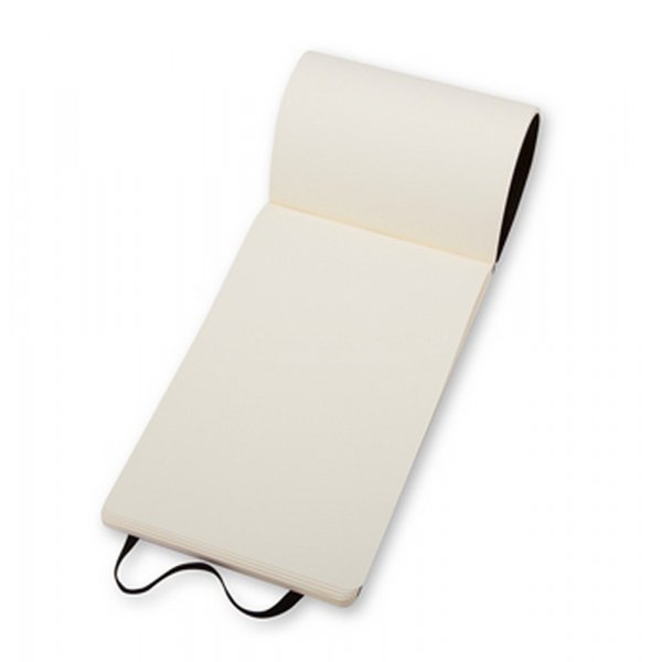 Reporterblock Classic Blank Soft cover - Svart