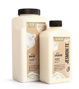 Jesmonite AC100 set 500 ml vätska och 1,25 kg bas Jesmonite AC100 set 500 ml vätska och 1,25 kg bas