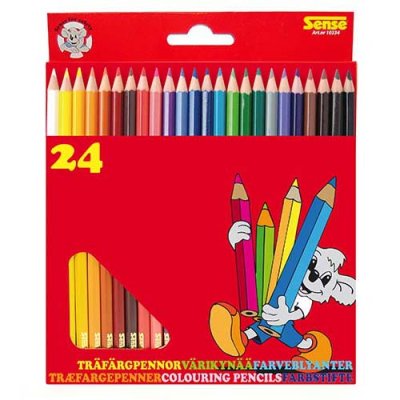 Fargeblyanter Sense - 24 blyanter