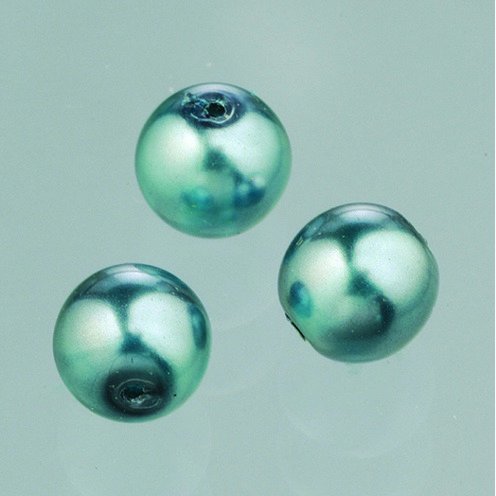 Glasperler Voksglans 6 mm - Gr 40-pak