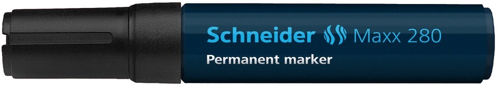 Maxx 280 (4-12 mm) Permanent - Sort - Markørpenne, Penne, Penne, kridt & tusch