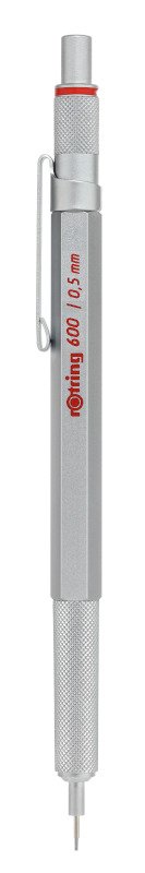 Kuglepen Rotring 600 - Sølv 0,5mm - Stiftpenne, Penne, Penne, kridt & tusch