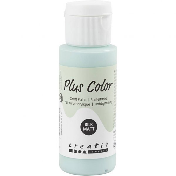 Plus Color hobbyfärg – Mintgrön, 60 ml Plus Color hobbyfärg – Mintgrön, 60 ml