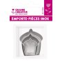 Miniutstickare i rostfritt stål, cupcake, 3-pack Miniutstickare i rostfritt stål, cupcake, 3-pack