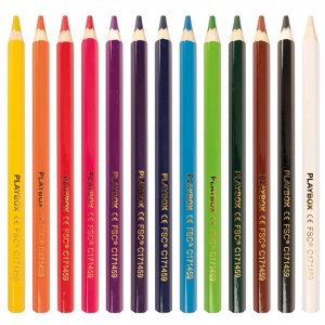 Färgpennor Tjocka - 10 st Färgpennor Tjocka - 10 st