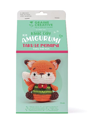 Amigurumi-kit räv Amigurumi-kit räv
