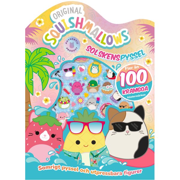 Squishmallows Sunshine Crafts - håndverksbok med over 100 klistremerker Squishmallows Sunshine Crafts - håndverksbok med over 100 klistremerker