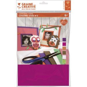 Gummiplattor i f�rgpaket, 6-pack utan formamid