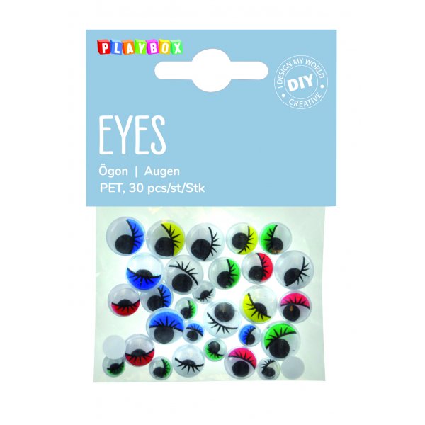 F�rgade �gon med frans