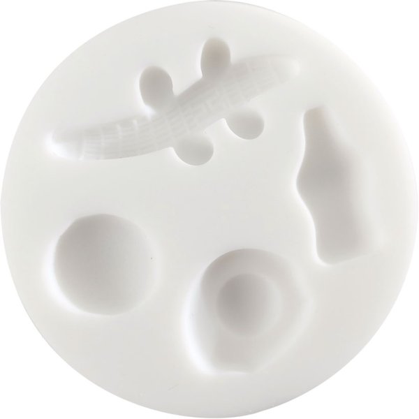 Mini silikonform för godis, Ø 7 cm Mini silikonform för godis, Ø 7 cm