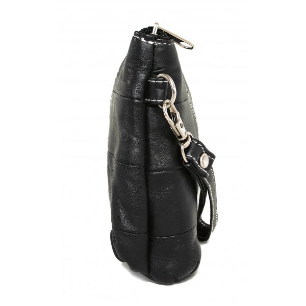 Opbevaringstaske i lammeskind - Sort Opbevaringstaske i lammeskind - Sort