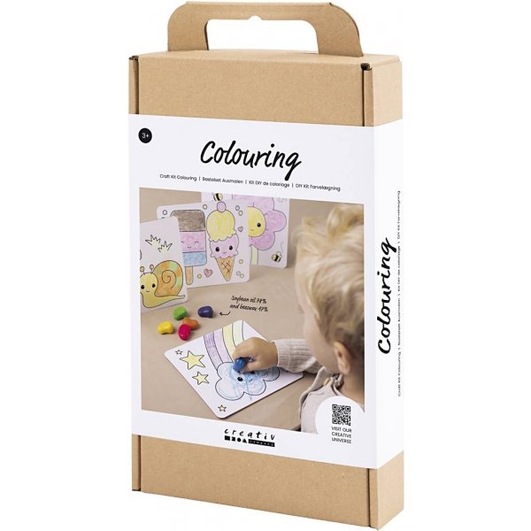 DIY Kit Färgläggning - standardfärger - Rittavla DIY Kit Färgläggning - standardfärger - Rittavla