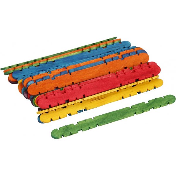 Konstruktionspinnar - mixade färger - 1000 st Konstruktionspinnar - mixade färger - 1000 st