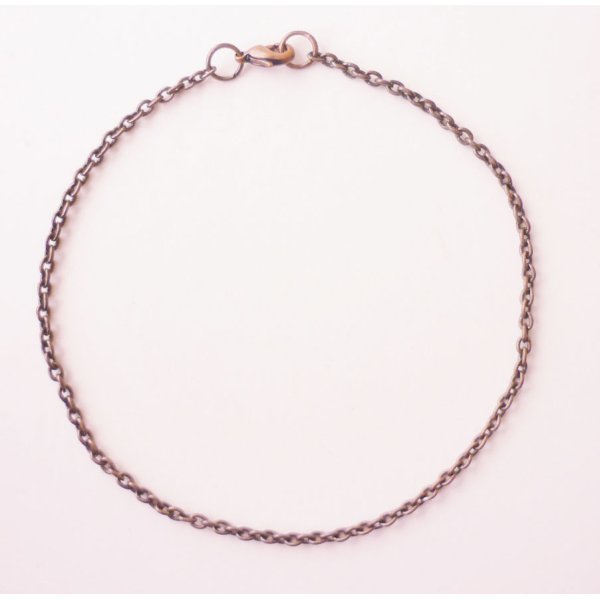 koppararmband kedja liten länk 2 mm - 20 cm koppararmband kedja liten länk 2 mm - 20 cm
