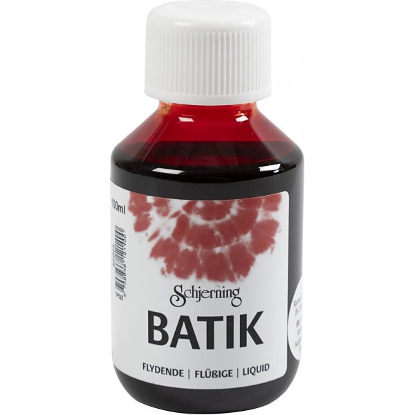 Batikfärg - röd - 100 ml Batikfärg - röd - 100 ml