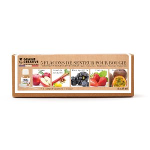 Doftoljor för ljus 5 x 27 ml – frukt Doftoljor för ljus 5 x 27 ml – frukt