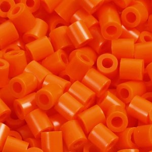 Rörpärlor NABBI 5x5 mm Orange Klar 6000 st Rörpärlor NABBI 5x5 mm Orange Klar 6000 st