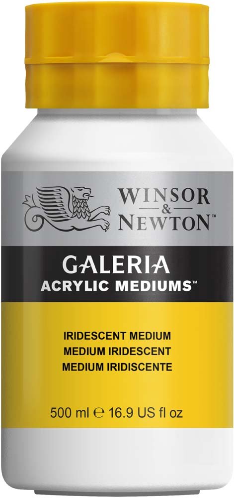 Akryl Medium W&N Galeria - Skimrende 500 ml - Akrylmedier, Malemedium, Lakk & malingsmedier