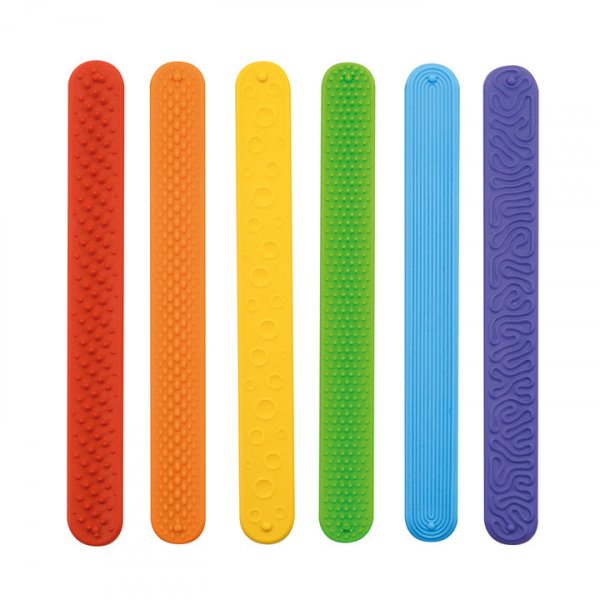 Taktila strips silikon 21 cm - 6 st