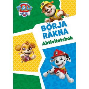 PAW Patrol Begynn å telle - Aktivitetsbok PAW Patrol Begynn å telle - Aktivitetsbok