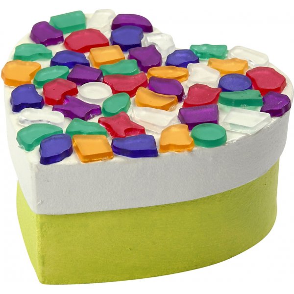 Pappaskar - brun - vit - 30 st Pappaskar - brun - vit - 30 st