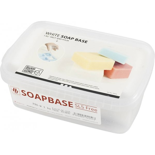 Tvålmassa - vit - 1 kg Tvålmassa - vit - 1 kg