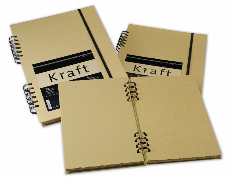 Sketchbook Hahnemühle Kraft 120 g - A4 - Skitseblok, Blok