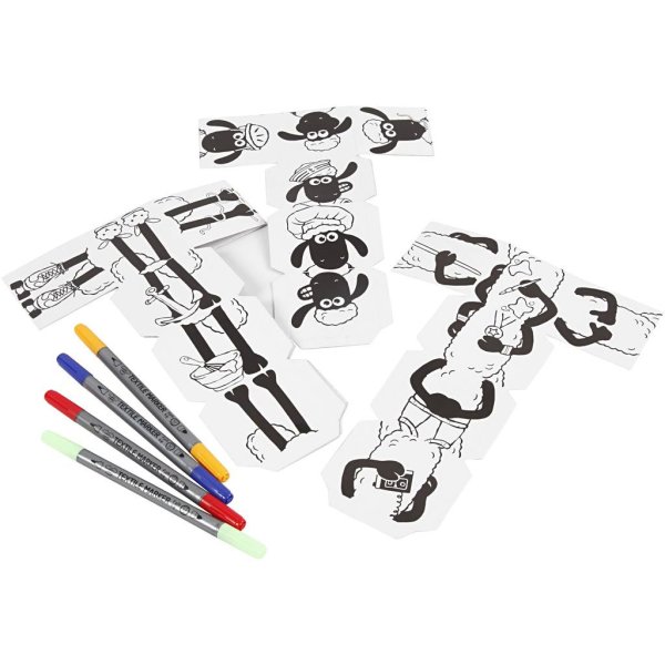 Stableklosser Sauen Shaun 1 sett