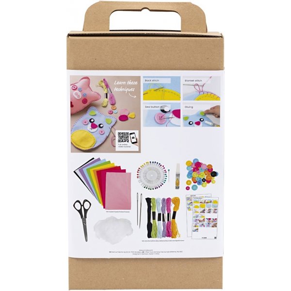 Start DIY Kit Sömnad - Nallebjörnar Start DIY Kit Sömnad - Nallebjörnar