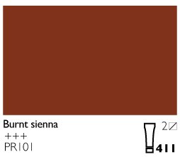 Cobra 150 ml - Oliemaling, der kan fortyndes i vand - Brun Sienna - Oliefarver, Kunstnerfarver