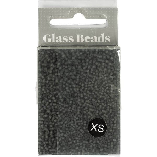 Rocaillep�rlor 1,7 mm Gr� 25 g