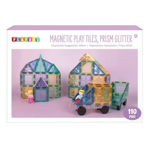 Magnetiska brickor Glitter - 110 delar Magnetiska brickor Glitter - 110 delar