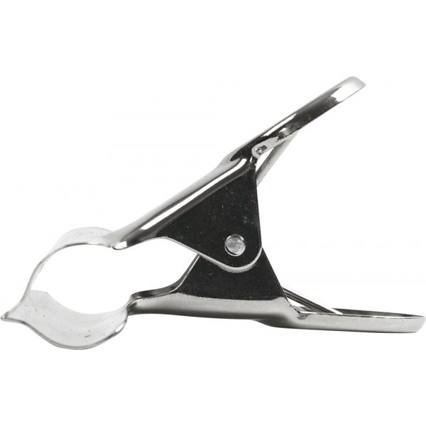 Metallklämma - silver - 6 st Metallklämma - silver - 6 st