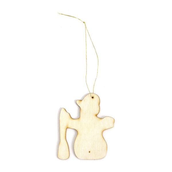 Julfigurer i tr� att h�nga - 12 st